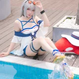 瓜希酱《斯卡蒂》主题写真：24张全套美图