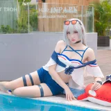 瓜希酱《斯卡蒂》主题写真：24张全套美图