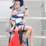瓜希酱《斯卡蒂》主题写真：24张全套美图