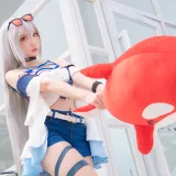 瓜希酱《斯卡蒂》主题写真：24张全套美图