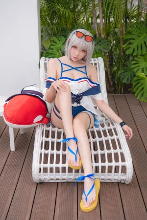 瓜希酱《斯卡蒂》主题写真：24张全套美图