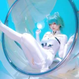 屿鱼《碧蓝航线 纳希莫夫·海军上将》主题写真：45张全套美图