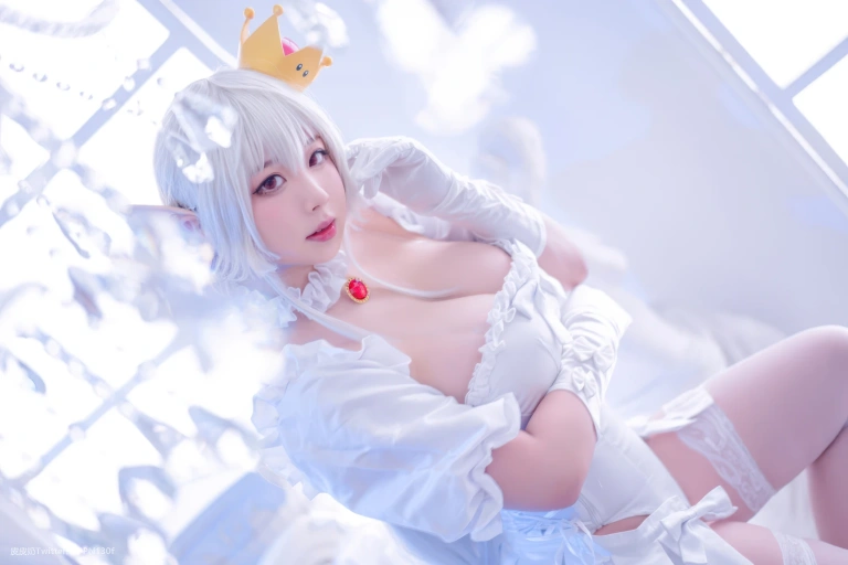 皮皮奶《幽灵姬》主题写真：48张全套美图
