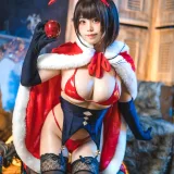 蜜汁猫裘《魔太郎圣诞》主题写真：51张全套美图