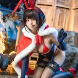 蜜汁猫裘《魔太郎圣诞》主题写真：51张全套美图