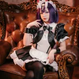 花铃《酒吞童子女仆》主题写真：61张全套美图