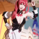 抱走莫子《Nikke 米哈拉》主题写真：73张全套美图，含10个视频