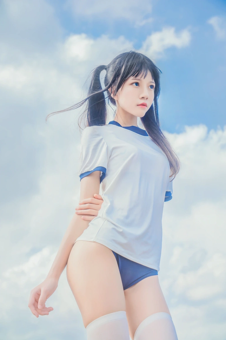 桜桃喵《桜桃未熟1 体操服电子档》主题写真：24张全套美图