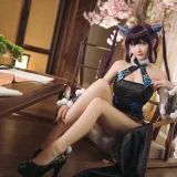 瓜希酱《杨贵妃》主题写真：28张全套美图
