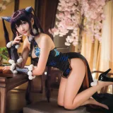 瓜希酱《杨贵妃》主题写真：28张全套美图