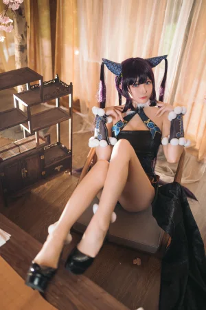 瓜希酱《杨贵妃》主题写真：28张全套美图