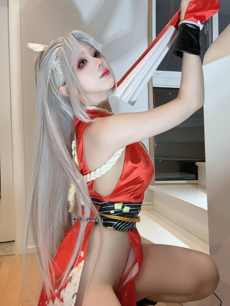 九言《永劫无间 不知火舞》主题写真：33张全套美图