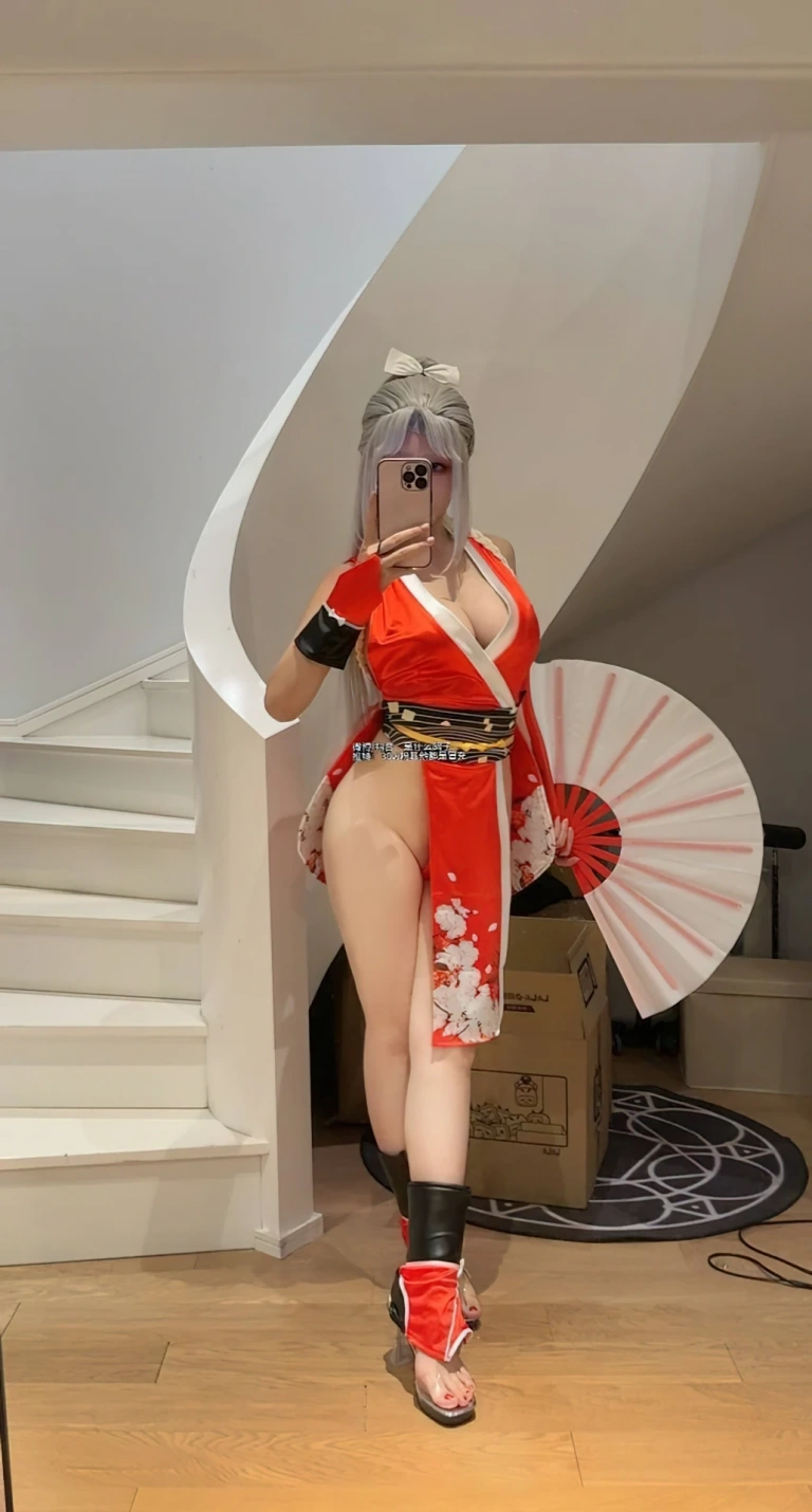 九言《永劫无间 不知火舞》主题写真：33张全套美图