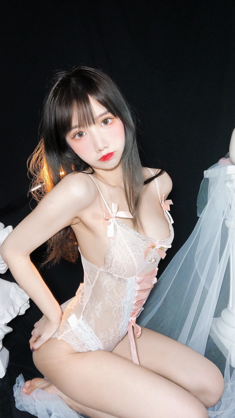 果咩酱《春天》主题写真：24张全套美图，含1个视频