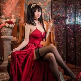 雯仔不讲道理《碧蓝航线 大凤礼服》主题写真：43张全套美图