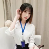 念雪《OL系列》主题写真：20张全套美图