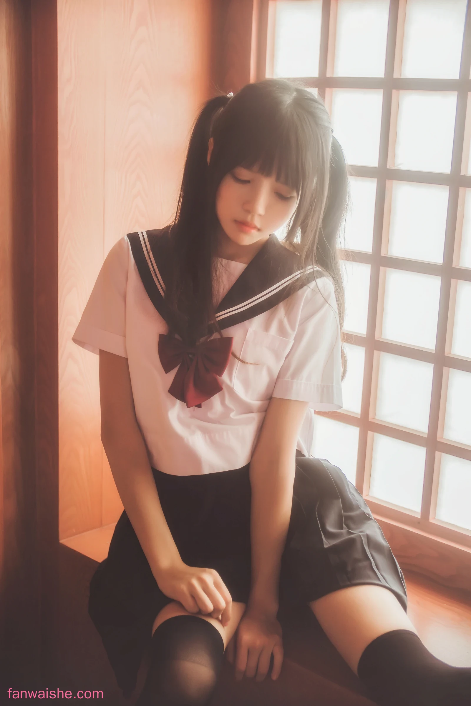 桜桃喵 桜桃喵 NO.070 - 桜桃未熟1 小背心换水手服