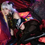 阿包也是兔娘《2月舰长 埃吉尔》主题写真：26张全套美图