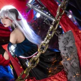 阿包也是兔娘《2月舰长 埃吉尔》主题写真：26张全套美图