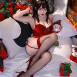 清水由乃《圣诞特调》主题写真：54张全套美图，含1个视频