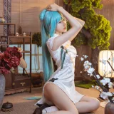 木棉棉《初音韶华COS》主题写真：17张全套美图