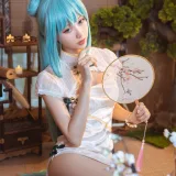 木棉棉《初音韶华COS》主题写真：17张全套美图