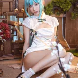 木棉棉《初音韶华COS》主题写真：17张全套美图