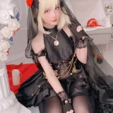 星之迟迟《斯卡哈maid&Z23婚纱》主题写真：150张全套美图，含1个视频