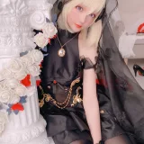 星之迟迟《斯卡哈maid&Z23婚纱》主题写真：150张全套美图，含1个视频