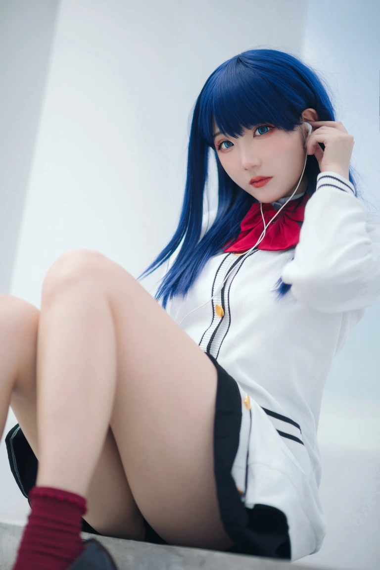 瓜希酱《宝多六花 制服》主题写真：16张全套美图