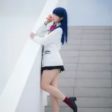 瓜希酱《宝多六花 制服》主题写真：16张全套美图