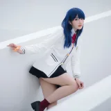 瓜希酱《宝多六花 制服》主题写真：16张全套美图