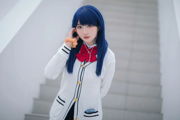 瓜希酱《宝多六花 制服》主题写真：16张全套美图