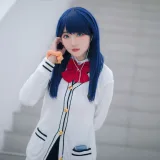 瓜希酱《宝多六花 制服》主题写真：16张全套美图
