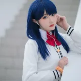 瓜希酱《宝多六花 制服》主题写真：16张全套美图
