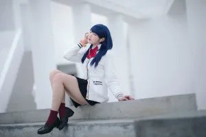 瓜希酱《宝多六花 制服》主题写真：16张全套美图