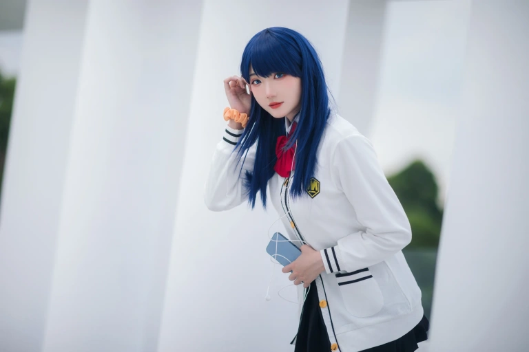 瓜希酱《宝多六花 制服》主题写真：16张全套美图