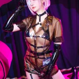星之迟迟《透明护士》主题写真：46张全套美图