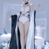 屿鱼《碧蓝航线 可畏同人礼服》主题写真：63张全套美图