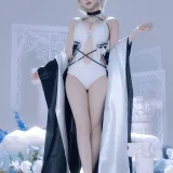 屿鱼《碧蓝航线 可畏同人礼服》主题写真：63张全套美图