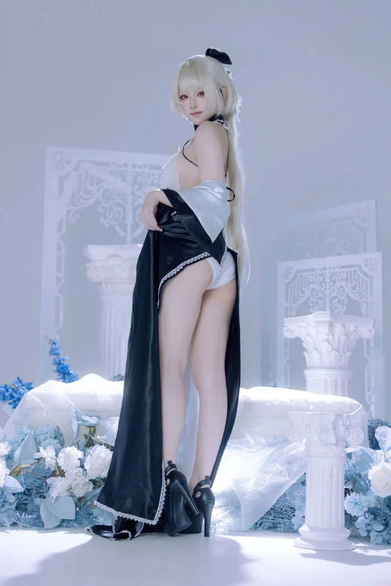 屿鱼《碧蓝航线 可畏同人礼服》主题写真：63张全套美图