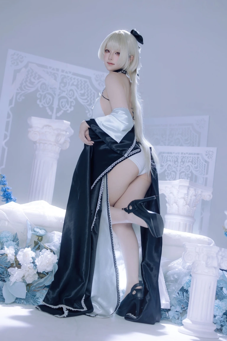 屿鱼《碧蓝航线 可畏同人礼服》主题写真：63张全套美图