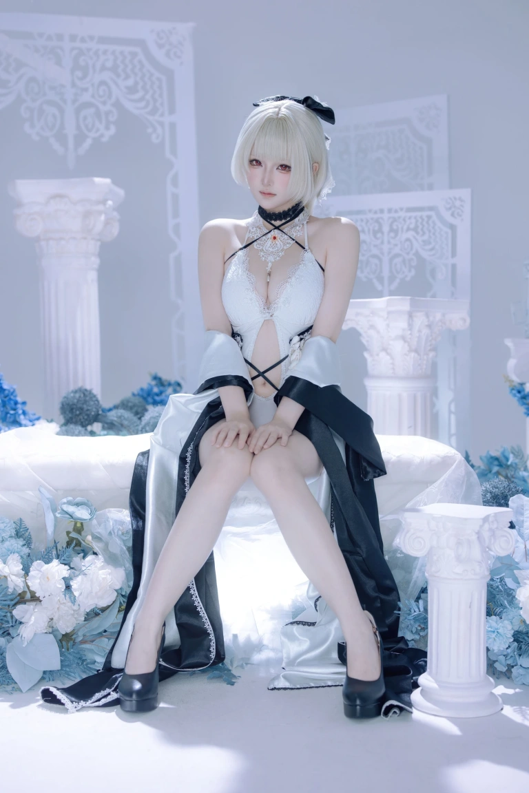 屿鱼《碧蓝航线 可畏同人礼服》主题写真：63张全套美图