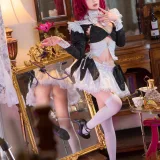 阿包也是兔娘《莉莉娅女仆》主题写真：28张全套美图
