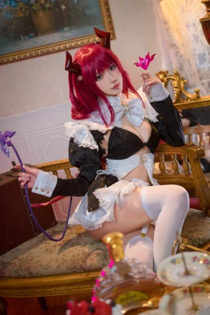 阿包也是兔娘《莉莉娅女仆》主题写真：28张全套美图