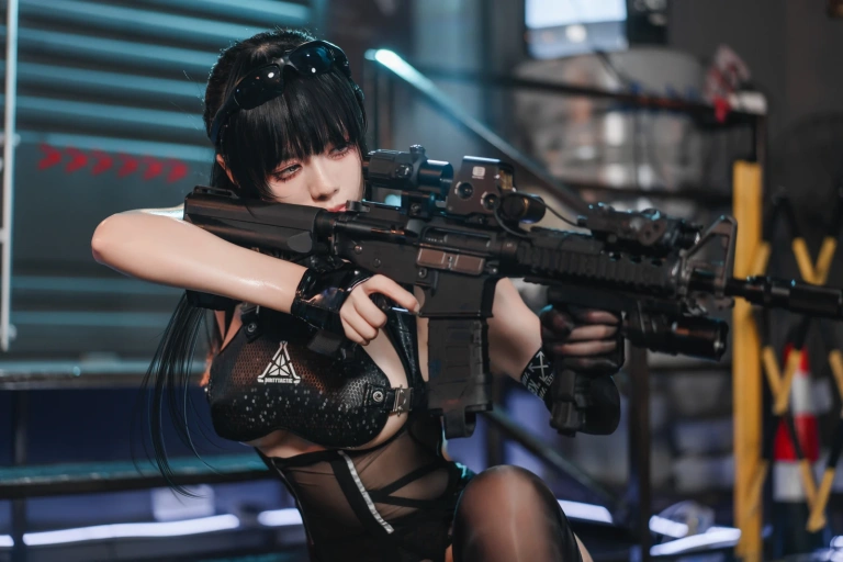 九言《战术人形》主题写真：68张全套美图，含3个视频