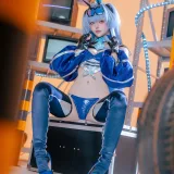 屿鱼《碧蓝航线 花园赛车服》主题写真：82张全套美图