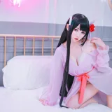 面饼仙儿《鲟睡衣》主题写真：17张全套美图