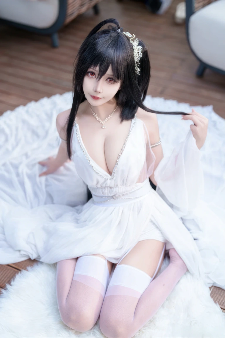 抱走莫子《萤火虫动漫嘉年华 大凤誓约花嫁》主题写真：27张全套美图