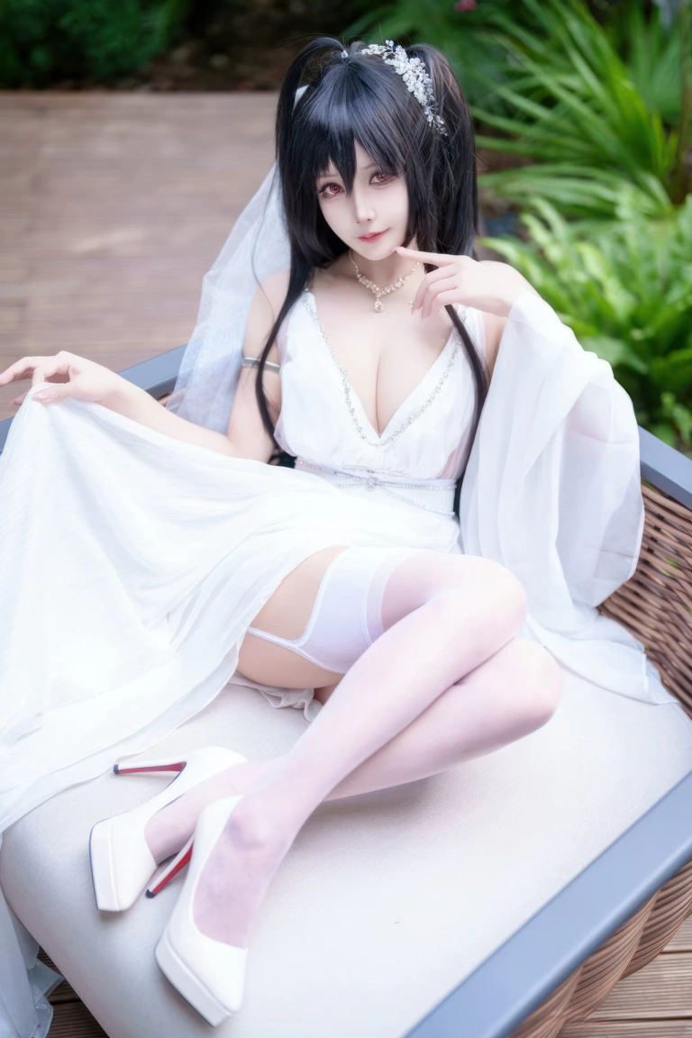抱走莫子《萤火虫动漫嘉年华 大凤誓约花嫁》主题写真：27张全套美图